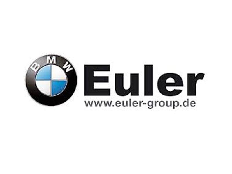 Logo der Euler Group mit BMW-Logo und Website-Adresse www.euler-group.de.